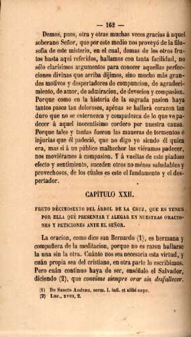 Capítulo XXII. Fruto décimosexto del árbol de la cruz, que es tener por ella qué presentar y alegar en nuestras oraciones y peticiones ante el señor