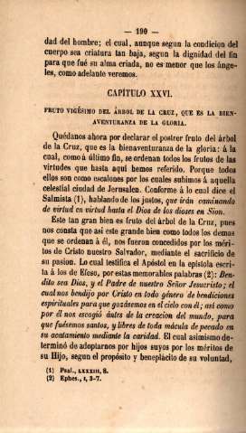 Capítulo XXVI. Fruto vigésimo del árbol de la cruz, que es la bienaventuranza de la gloria