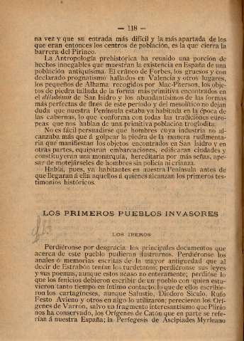 Los primeros pueblos invasores. Los iberos