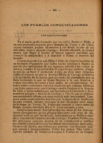 Los pueblos conquistadores. Los cartagineses