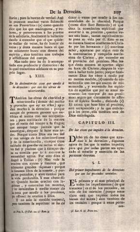 Capitulo III. De las cosas que impiden à la devocion