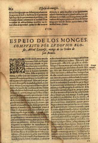 Espeio de los monges...