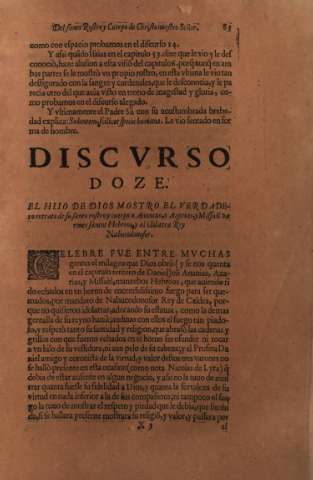 Discvrso Doze