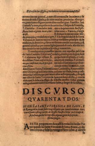 Discvrso Qvarenta y Dos