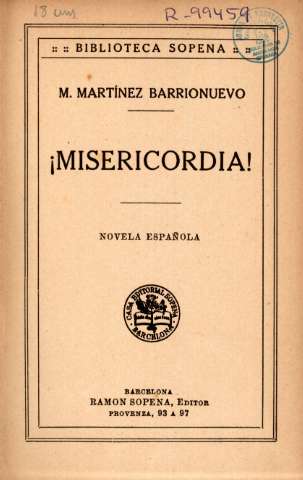 ¡Misericordia!
