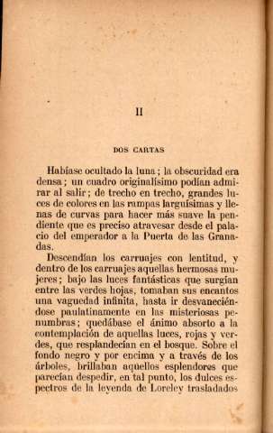 II. Dos cartas