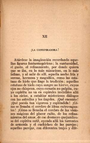 XII. ¡La conspiradora!