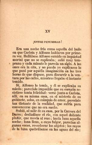 XV. ¡Entre penumbras!