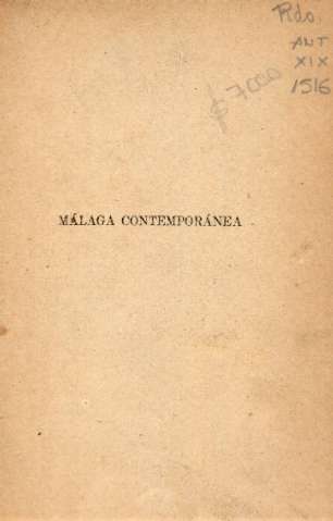Málaga contemporánea