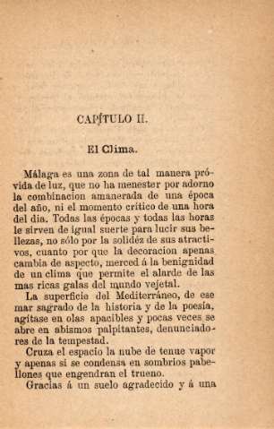 Capítulo II. El clima