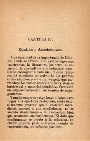 Capítulo IV. Centros y Asociaciones