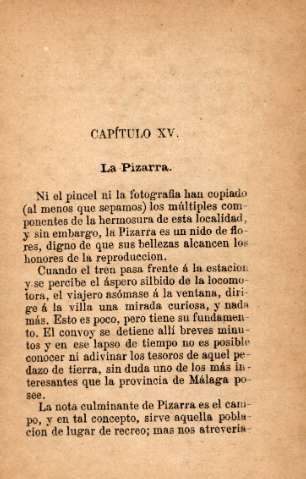 Capítulo XV. La Pizarra