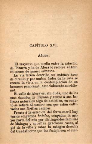Capítulo XVI. Alora