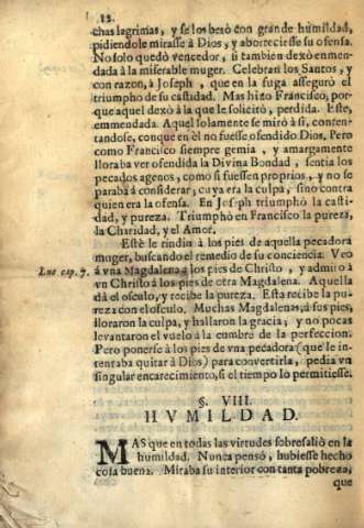 S. VIII. Hvmildad