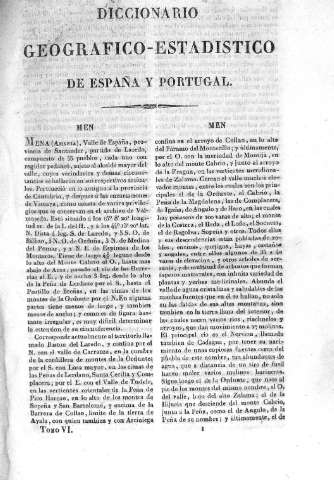 Diccionario geografico-estadistico de España y Portugal