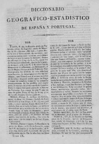 Diccionario geografico-estadistico de España y Portugal