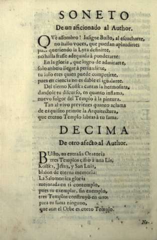 Soneto. De un aficionado al Author