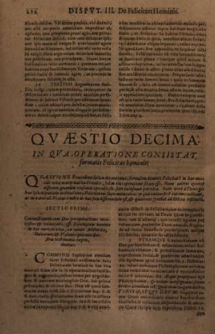 Qvaestio Decima