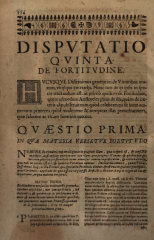 Dispvtatio Qvinta