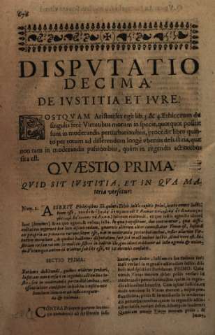 Dispvtatio Decima