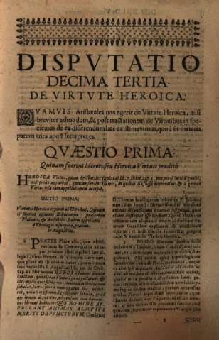 Dispvtatio Decima Tertia