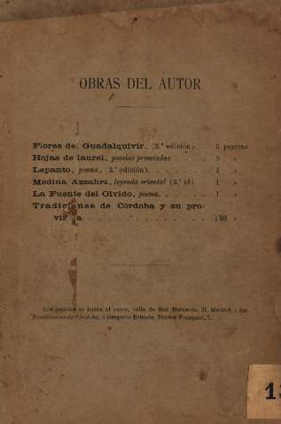 Obras del Autor