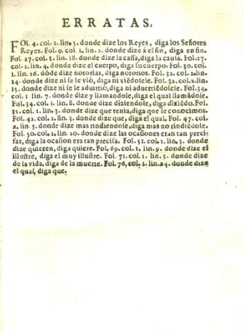 Erratas