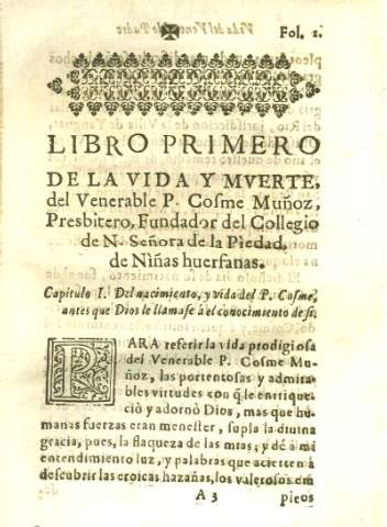 Libro Primero