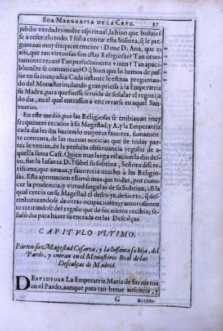 Capitvlo Vltimo
