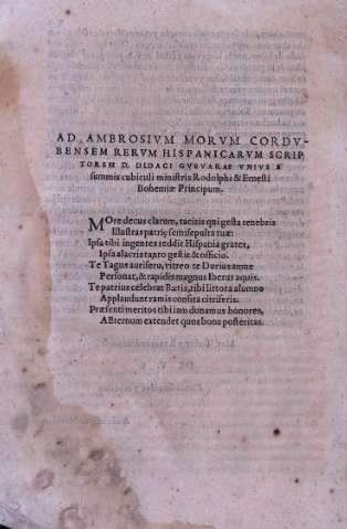 Ad Ambrosivm Morvm Cordvbensem...