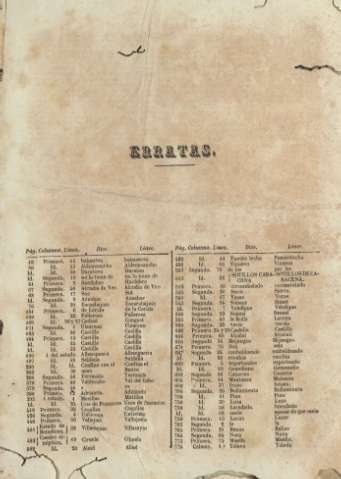 Erratas