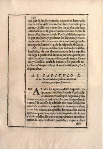Al capitvlo X. De la Nunciatura...