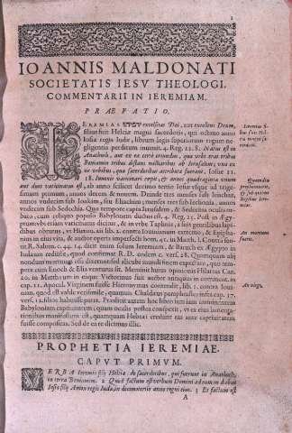 Ioannis Maldonati...Praefatio