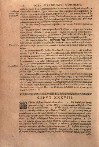 Capvt XXXVIII