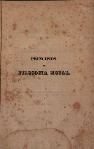 Principios de filosofia moral 