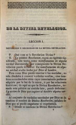 De la divina Revelación