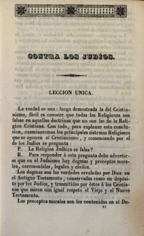 Contra los judíos