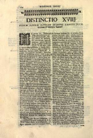 Distinctio XVIII