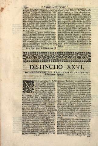Distinctio XXVI