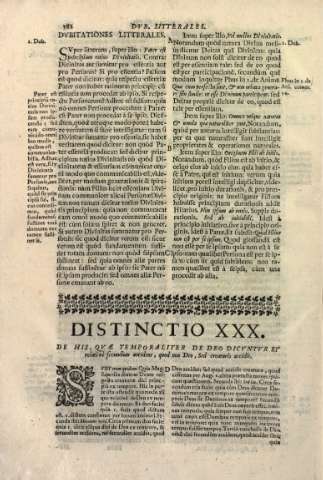 Distinctio XXX