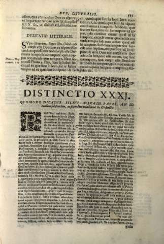 Distinctio XXXI