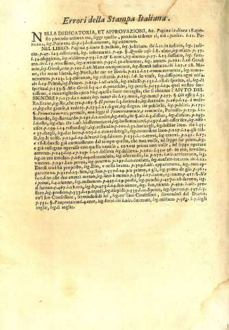 Errori della Stampa Italiana