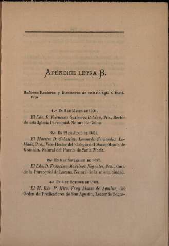 Apéndice letra B