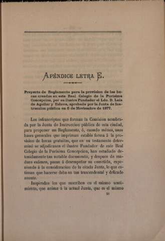 Apéndice letra E