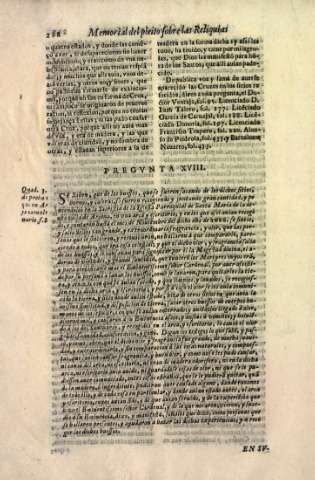 Pregvnta XVIII