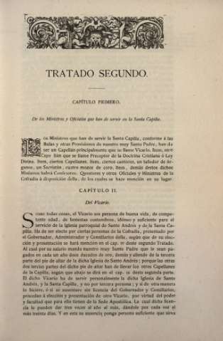 Tratado Segundo
