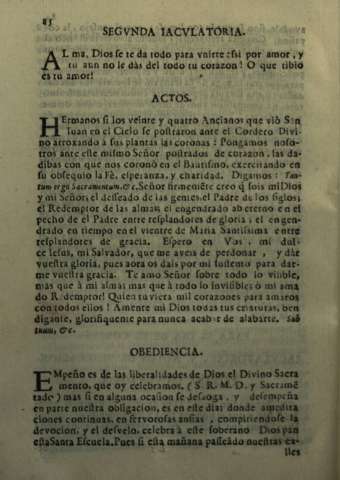 Segvnda Iacvlatoria