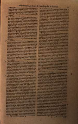 Repetitio text. in S. sui, de Haered, qualit.& different.