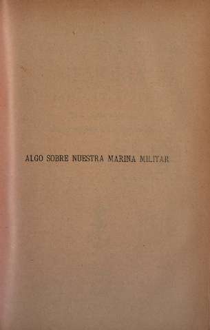 Algo sobre nuestra marina militar