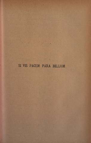 Si vis pacem para bellum